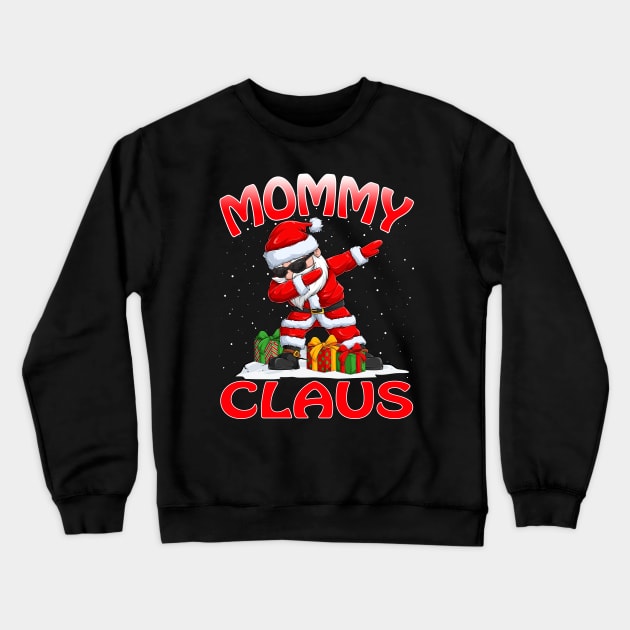 Mommy Santa Claus Christmas Matching Costume Crewneck Sweatshirt by intelus